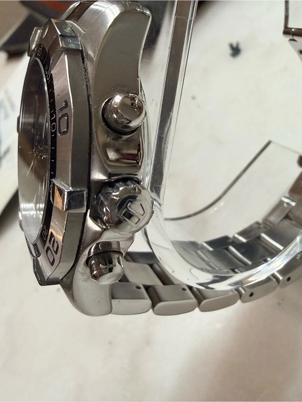 Tag Heuer Aquaracer CAF2110 Calibre 16 Chronograph Box & Booklets Unpolished